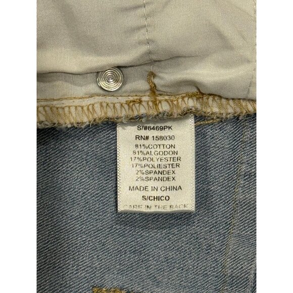 NEW Love Tree Denim Shorts Womens S High Waist Daisy Dukes Summer Stretch Beach - Picture 7 of 7